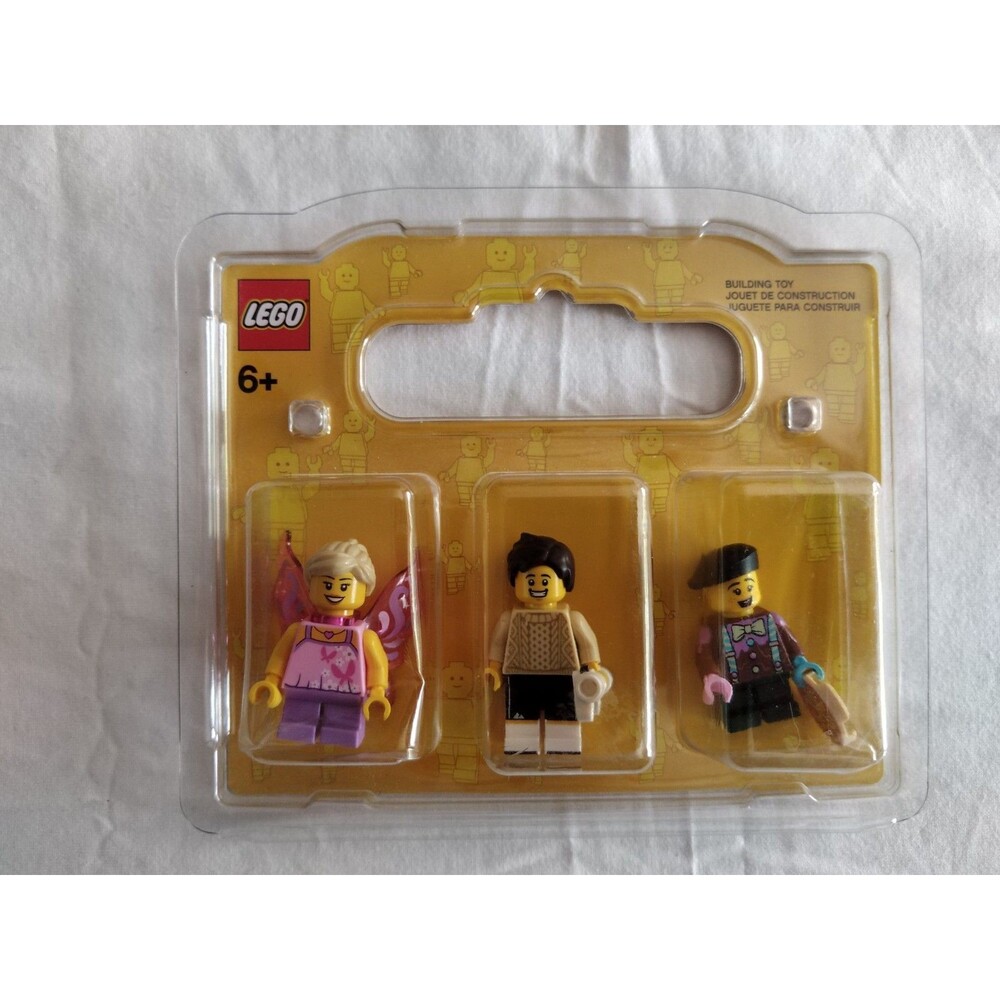 Lego Build-A-Minifigure BAM Store Exclusive 3-Set Fairy Butterfly Girl Pizza Guy